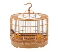 Exquisite Orange Plastic Birdcage: Energetic Hue With Ingenious Design, Creating An Ideal Bird - Keeping World -MetalFrame