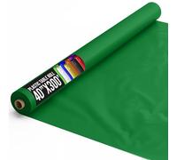 Exquisite Party Solids Emerald Green Plastic Table Cover Roll 40" X 300' Table Cloth Plastic Cover Roll - Premium Quality Thick 0.5 MIL Banquet Rolls - Disposable Tablecloth Rolls