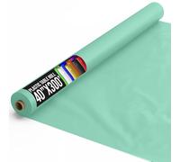 Exquisite Party Solids Mint Plastic Table Cover Roll 40" X 300' Table Cloth Plastic Cover Roll - Premium Quality Thick 0.5 MIL Banquet Rolls - Tablecloth Rolls