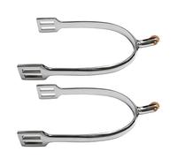 Exquisite Pattern Gear Spur - Equestrian Spurs | Walking Horse Roping Spurrs | Riding Horses Accessory | Chrome Brass | Cowboy Boots Women Cow Boy Spurr Men Zinc Alloy For Horse Training Dressage