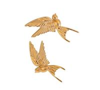 Exquisite Peace Doves Earrings Representing Hopes Sturdy Stainless Steel Studs For Everyday Use And Special Moment Daily Wear Jewelry