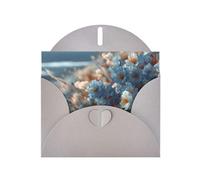 Exquisite Petals Of Tranquility Greeting Card With Gray Envelope Suitable For Various Celebratory Occasions Use