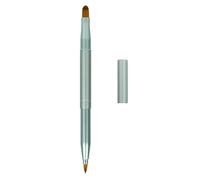 Exquisite Professional Lip Brush Applicators-Retractable Lipstick Brushes- Lipstick Gloss Makeup Brush Tool For Women and Girls (Light Green)
