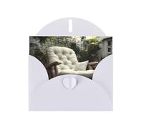 Exquisite Rainy Day Leisure Time Greeting Card With White Envelope Suitable For Various Celebratory Occasions Use