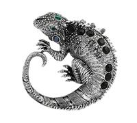 Exquisite Rhinestones Cabrite Shape Brooch Animal Lapel Pin Clothing Embellishment Fashion Jewelry For Parties And Dates Trendy Bag Decoration