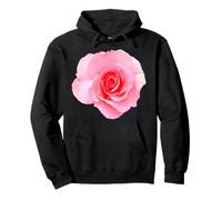 Exquisite Romantic Renaissance Pink Rose Flower Shapes Mania Pullover Hoodie