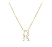 Exquisite Set 26 English Letter Necklace Versatile Chain Suitable For Various Occasions Dainty Pearl (GD9, One Size)