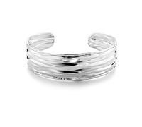 Exquisite Sterling Silver Bracelet With Adjustable Length Crafted In The EU