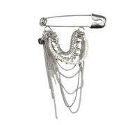 Exquisite Tassels Brooch Pin Vintage Pin Unique Accessory Statement Alloy Texture Suitable for Fashion Outfits Vintage Tassels