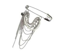 Exquisite Tassels Brooch Pin Vintage Pin Unique Accessory Statement Alloy Texture Suitable For Fashion Outfits Vintage Tassels