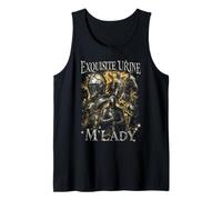 Exquisite Urine M'lady Medieval Knight Funny Tank Top