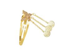 Exquisite Vintage Hair Clip With Tassels And Rhinestones For Enhancing Any Outfit With A Unique Charm