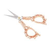 Exquisite Vintage Sewing Embroidery Scissors Multifunctional Fting Threading Scissors for Sewing and Fting Projects Silver Vintage Ft Scissors (Rose Gold)