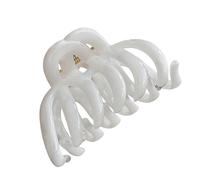 Exquisited Hand Painted Pumpkin Hair Accessory Big Size Firm Hold Barrette for Long Thick Hairs Styling Comfortable Hairclip