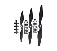 eXQvNpF 2 Pcs Replacement Propeller Diameter 7-14 Inch Black Color Propeller For RC Airplane Parts(7x6 white)