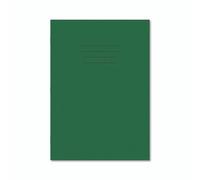 Exr Book 8MM Lined 80P A4 D/GRN PK50