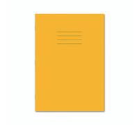 Exr Book 8MM Lined 80PG A4 Ylw PK50
