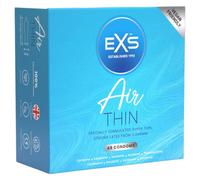 EXS | Air Thin Condoms | One of The Thinnest Quality Condoms | Vegan | 48 Pack