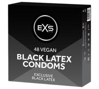 EXS Black - black condoms (48 pcs)