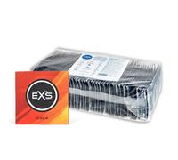 EXS Cola Flavoured Condoms (100 Pack) Regular Fit, Premium Latex with Non-Spermicidal Lube, Flared with Teat, PETA-Approved Vegan Condom, 3 Year Life - CE Marked NHS Approved Male Condoms