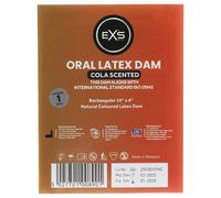 EXS - cola-flavoured dental dam