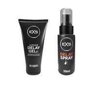 EXS | Delay Spray & Gel Multipack | Desensitizing Spray & Gel Bundle for Men