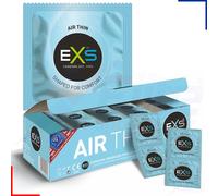 EXS Latex Condoms Air Thin Elite Feel 1, 3, 6, 1,2 24, 48 or 100 Pack - Discreet