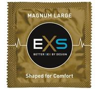 144 x Exs Magnum Extra Large Condoms | Vegan Condoms | 60mm Width 212mm Length