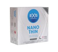 EXS Nano Thin condoms soft natural real feel 0.045mm thickness Vegan Box 48