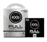 EXS Pull Large 60mm Non-Latex Condoms (6 Pack)