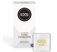 EXS Pure Ultra Thin Latex Vegan Condoms 12 Pack