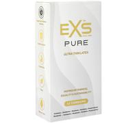 EXS Pure Ultra thin Latex extremely soft natural feel thin maled condoms Box 12