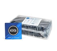 EXS Regular Condoms (100 Pack) Regular Fit, Premium Latex with Non-Spermicidal Lube, Flared with Teat, PETA-Approved Vegan Condom, 3 Year Life - CE Marked NHS Approved Male Condoms