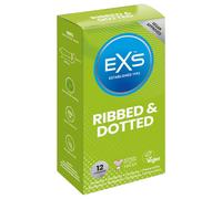 EXS Ribbed, Dotted and Flared - textured condoms (12 pcs)