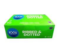 EXS Ribbed, Dotted and Flared - textured condoms (144 pcs)