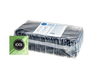 EXS Ribbed & Dotted - ribbed and dotted condoms (pack of 100)