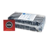 EXS Strawberry - strawberry-flavoured condoms (100 pcs)