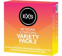 EXS Vegan Condoms Variety Pack 2 48 Pack