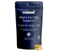 ExSeed Multivitamin Tablets for Men - Daily Supplements for Male Fertility Support & Sperm Health - Semen Quality Booster - Antioxidant Rich Immune Health Supplements - Enhanced Sperm Progression