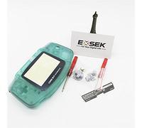 EXSEK Limited Luminous Green Edition GBA Housing Shell Pack Compatible with Gameboy Advance (Lumin)