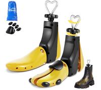 Exshoiu Shoe Stretcher Men Women, Boot Stretcher Stretch Width & Length, Shoe Tree Adjustable Leather Boot Widener Stretcher for Wide Feets