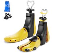 Exshoiu Shoe Stretcher Men Women, Boot Stretcher Stretch Width & Length, Shoe Tree Adjustable Leather Boot Widener Stretcher for Wide Feets