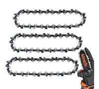 EXSHP 4 Inch Mini Saw Chain .325" Mini-pitch .043 Gauge 26 Drive Link for MAKITA Chainsaw Chain UC100DZ (3 Packs) (94X-6)