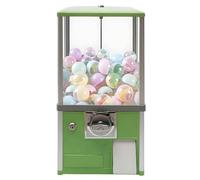 EXSHUING Coin-Operated Vending Machines, Toy Gashapon Machines, And Candy Vending Machines Can Be Placed In Supermarkets, Amusement Parks, Hospitals, And Other Similar Locations(Green)