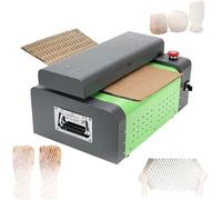 EXSHUING Corrugated Sheet Honeycomb Maker, Cardboard Packing Material Shredder With Removable Scrap Bin, 325mm Cutting Width, Creates Eco-Fri-endly Cushioning For Moving, Storage, For Fragile Items