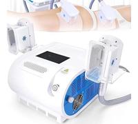 EXSHUING Cryo Lipolysis Machine, Vacuum Freezing Slimming Equipment, Fat Freezing Device Based On 4°C (39°F) Fat Freezing Point, -10°C to 5°C Cooling, 2 Handles, 0-100kpa for Belly Arms Thighs