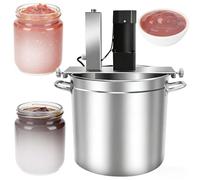 EXSHUING Hot Pot Seasoning Mixer, Commercial-Grade Sauce Cooking Mixer With Double-Layer Scrapers & Multi-Stove Compatibility, For Porridge, Chili Sauce, 30-60cm Pot Diameter Range(50cm/85L)