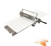 EXSHUING Manual Folding Dough Sheeter, Hand-Cranked Puff Pastry Maker, Suitable for Making Croissants and Pastries, Compact 11.8 X 14.6 Inch Design, Non-Stick Coating, Easy to Clean(Model 400)