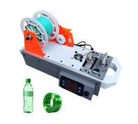 EXSHUING PET Bottle Recycler, PET Bottle to Filament Machine with Fast-Heating Brass Nozzle, Creates 1.75mm 3D Printing Filament,Compact 25x25x35cm Size, Low Noise Operation(Orange-Gray)