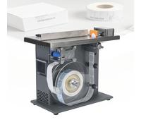 EXSHUING Right Angle Labeling Machine, Peelable 90° Corner Label Machine With Optical Fiber Sensor & Touch Screen, ±0.5mm Accuracy, 15-30 Pcs/Min, Supports 20-50mm/0.79-1.97in Labels(25-30mm)